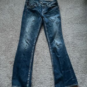 29/30 33 length silver boot